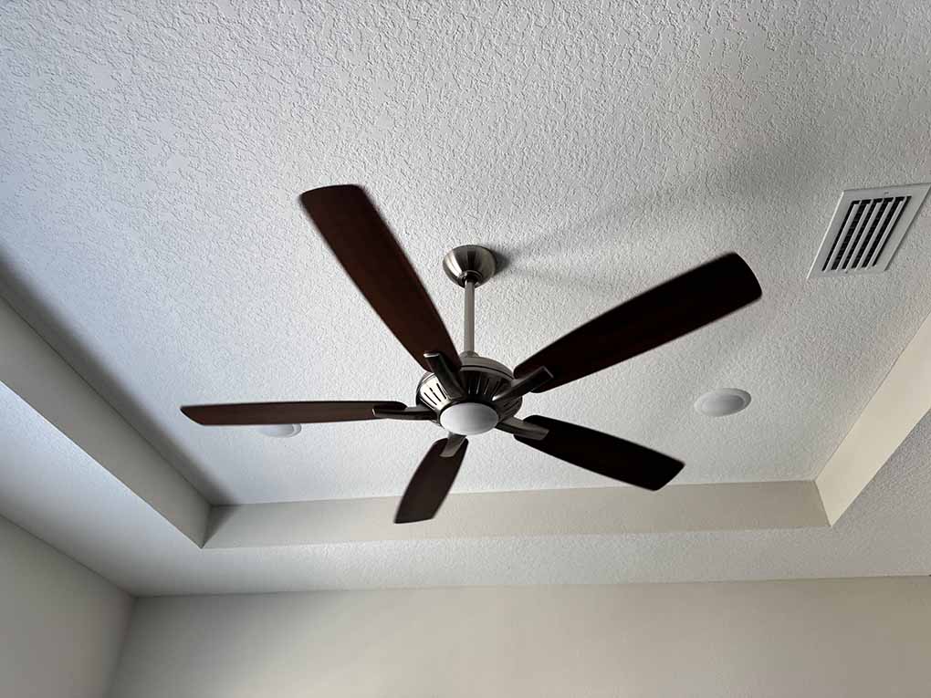 Ceiling Fan Fitting Work AM Electrical Solutions